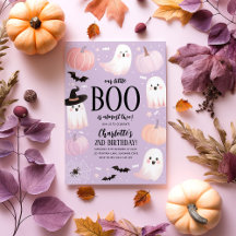 Unsere kleine Boo 2. Geburtstagsfeier Halloween