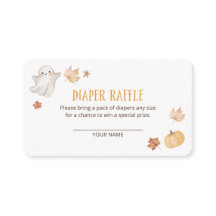 Unsere kleine Boo Herbst-Baby-Party-Windel-Raffle