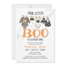 Unsere kleine Boo kommt bald Baby-Party