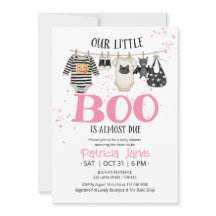 Unsere kleine Boo kommt bald Mädchen Baby Shower