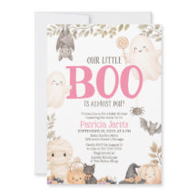 Unsere kleine Boo kommt bald Mädchen Baby Shower