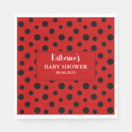 Unsere kleine Dame ist auf dem Weg, wie Mädchen Du Serviette