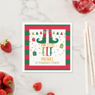 Unsere kleine Elf Geburtstagsparty Napkins - WH Serviette