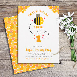 Unsere kleine Honigbiene Niedlich Sweet Kawaii Geb Einladung