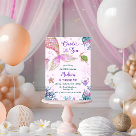 Unsere kleine Meerjungfrau 1. Geburtstag Einladung