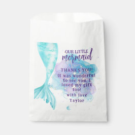 Unsere kleine Meerjungfrau-Foto-Geburtstagspartei Geschenktütchen