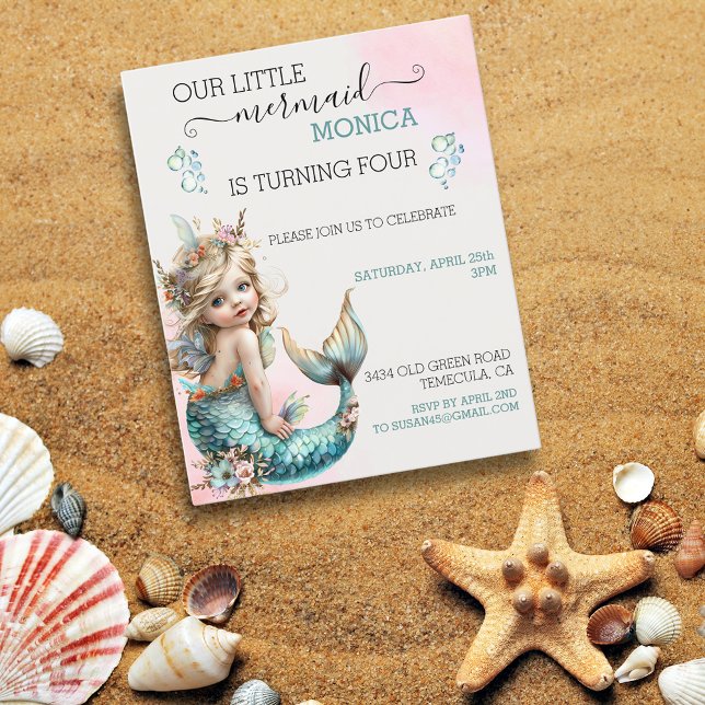 Unsere kleine Meerjungfrau zum Geburtstag (Von Creator hochgeladen)