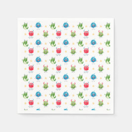 Unsere kleine Monster-Geburtstagsparty Serviette