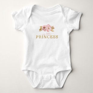 Unsere kleine Prinzessin Baby Bodysuit Blush Pink Strampler