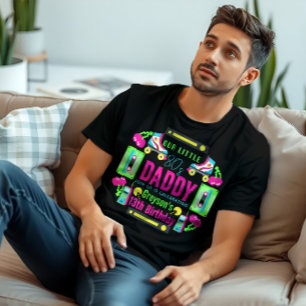 unsere kleine Retro Neon 80er Geburtstagsparty T-Shirt