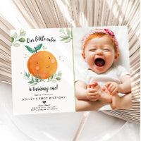 Unsere kleine Süsse Clementine Orange Erster Gebur