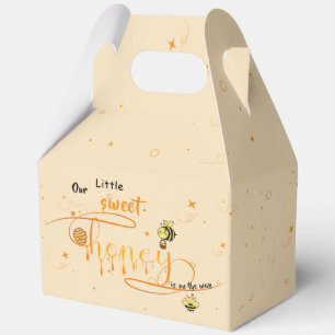 Unsere kleine süße Honig ist auf dem Weg Baby Show Geschenkschachtel