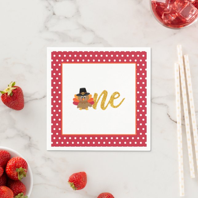 Unsere kleine Türkei macht Eins Napkin - WD Serviette (Beispiel)