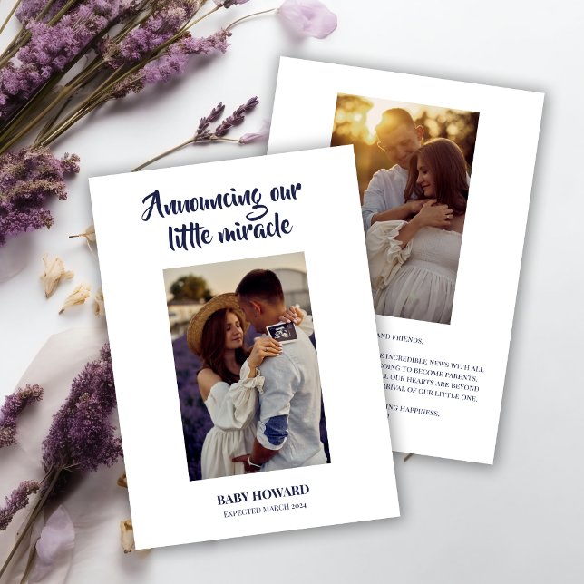 Unsere kleine Wunderkundgebung des Fotos Einladung (Von Creator hochgeladen)