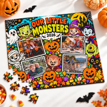Unsere kleinen Monster personalisiertes Halloween-
