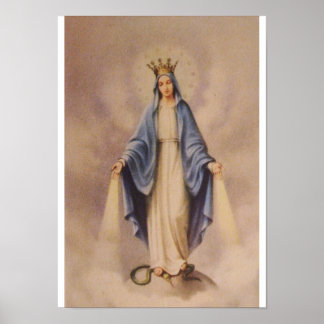 Unsere Königin der Frau vom Himmel Poster
