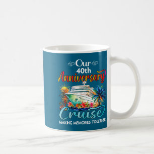 Unsere Kreuzfahrt zum 40. Hochzeitstag, Ehepaar Kaffeetasse