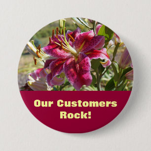 Unsere Kunden Rock! Knöpfe Retail Business Lily Button