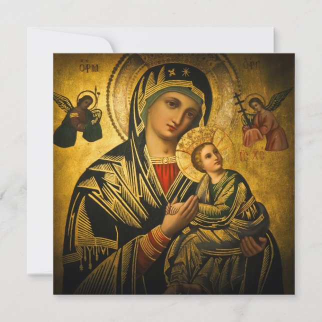 Unsere Lady der ständigen Hilfe (Vorderseite)