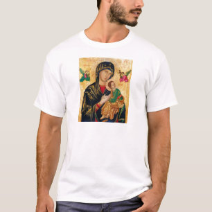 Unsere Lady der ständigen Hilfe Icon Jungfrau Mary T-Shirt