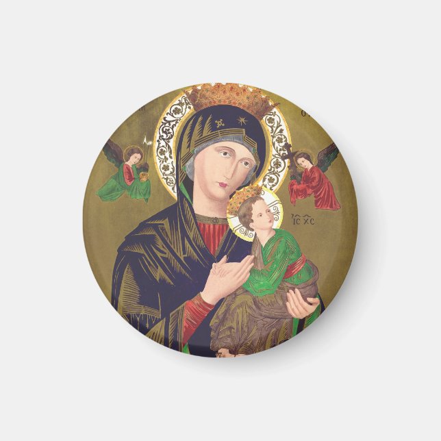 Unsere Lady der ständigen Hilfe Magnet (Vorne)