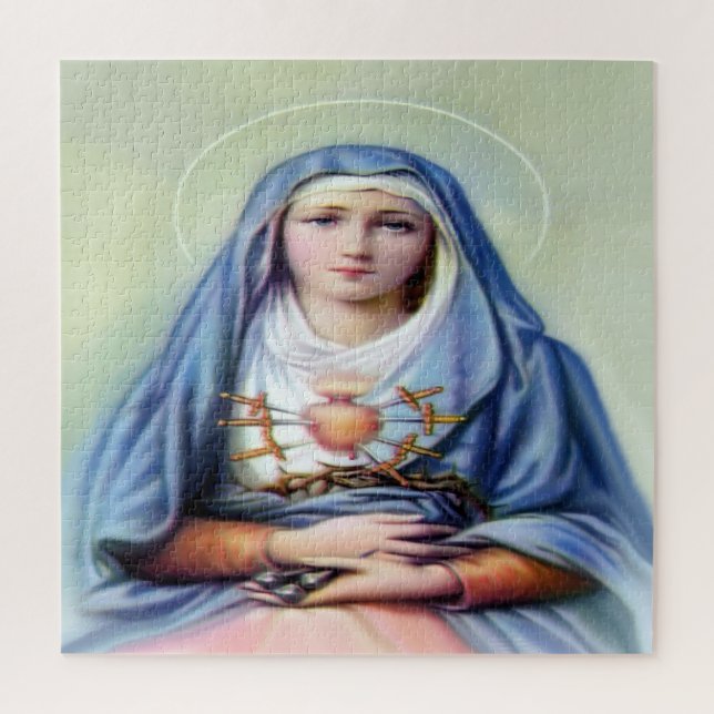 Unsere Lady der Trauern Puzzle (Vertikal)