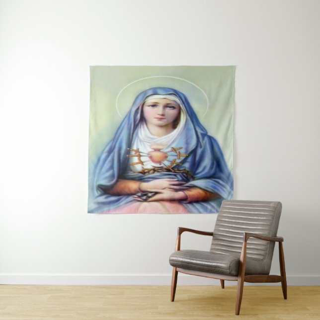 Unsere Lady der Trauern Wandteppich (Beispiel)