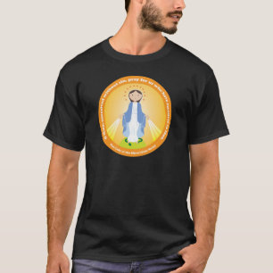 Unsere Lady der wunderbaren Medaille T-Shirt