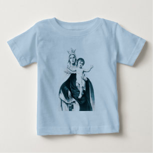 Unsere Lady des Mount Carmel Baby T - Shirt