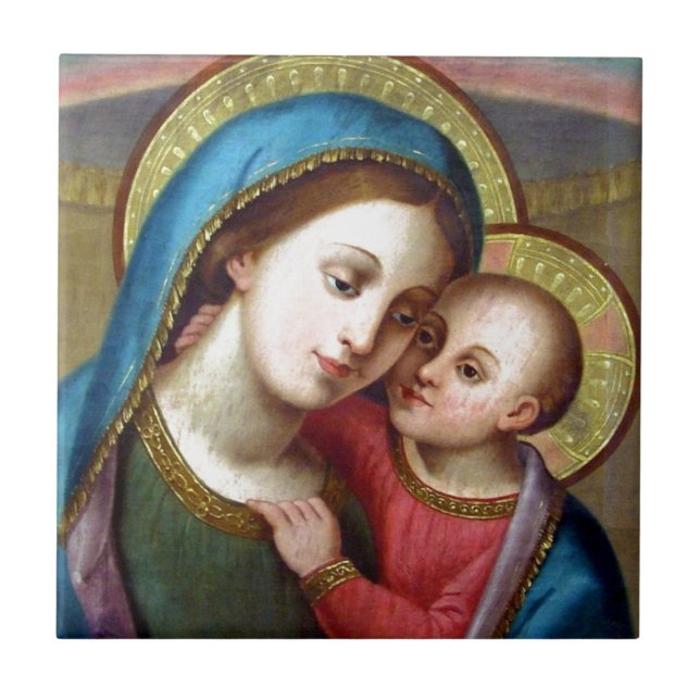 UNSERE LADY-FLÜCHTUNG VON SINNERN FLIESE (Vorderseite)