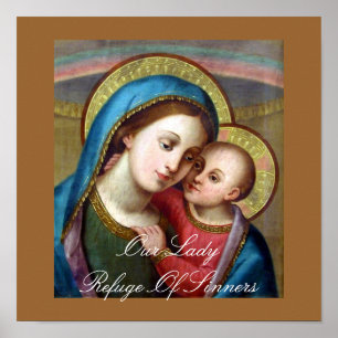 UNSERE LADY-FLÜCHTUNG VON SINNERN POSTER