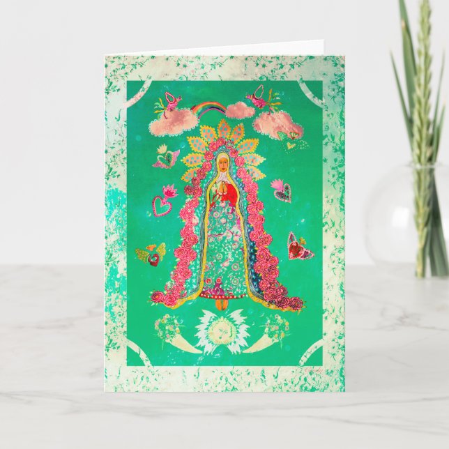 Unsere Lady Guadalupe Note Card (Vorderseite)