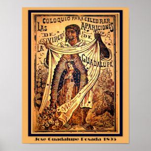 Unsere Lady Jungfrau Mary - Jose Guadalupe Posada  Poster