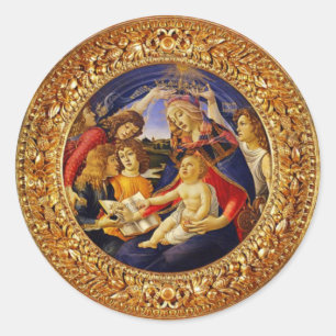 Unsere Lady Jungfrau Mary Magnificat Stickers