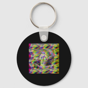 Unsere Lady Lourdes Sticker Schlüsselanhänger