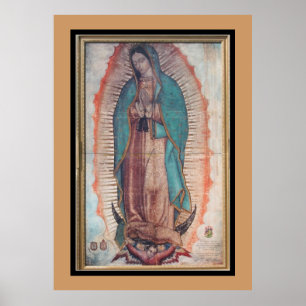 UNSERE LADY OF GUADALUPE 30 x 45 Poster