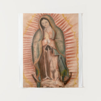 Unsere Lady of Guadalupe Custom Tapestry Wandteppich