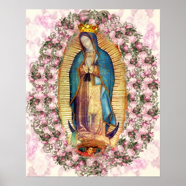 Unsere Lady of Guadalupe Jungfrau Mary 203 Poster (Vorne)