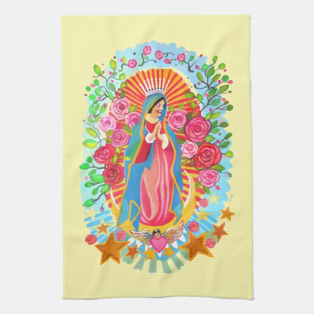  Unsere Lady of Guadalupe Küchentücher (Vertikal)