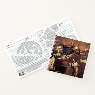 Unsere Lady of Mount Carmel 1641 Notizbuch