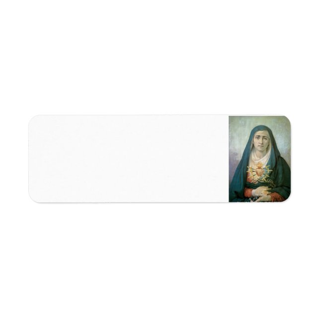 Unsere Lady of Quito: Rücksendeadresse (Vorne)