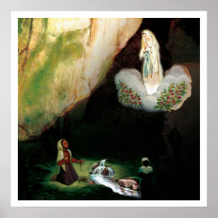 Unsere Lady-Poster von Lourde Poster