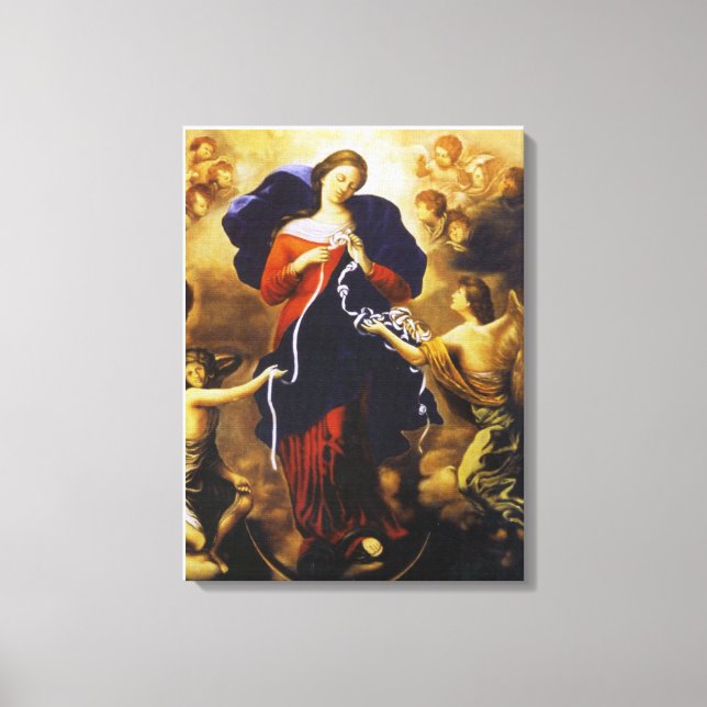 UNSERE LADY UNDOER OF WNOTS LEINWANDDRUCK (Vorderseite)