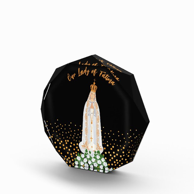 Unsere Lady von Fatima, die Kerzenschaft Fotoblock (Rechts)