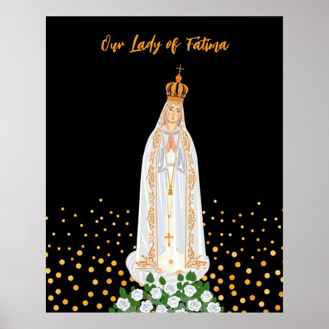 Unsere Lady von Fatima, die Kerzenschaft Poster (Vorne)