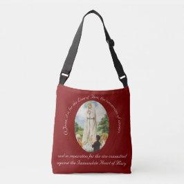 Unsere Lady von Fatima Personalisiert Tragetaschen Mit Langen Trägern