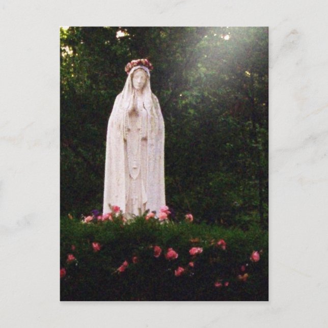 Unsere Lady von Fatima Postcard Postkarte (Vorderseite)