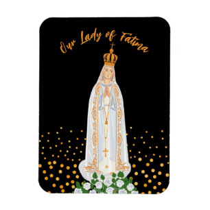 Unsere Lady von Fatima Prozession von Candles Magn Magnet