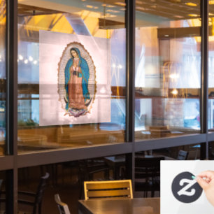 Unsere Lady von Guadalupe 1531 Fensteraufkleber
