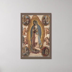 Unsere Lady von Guadalupe Canvas drucken Leinwanddruck